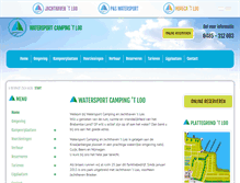 Tablet Screenshot of campinghetloo.nl